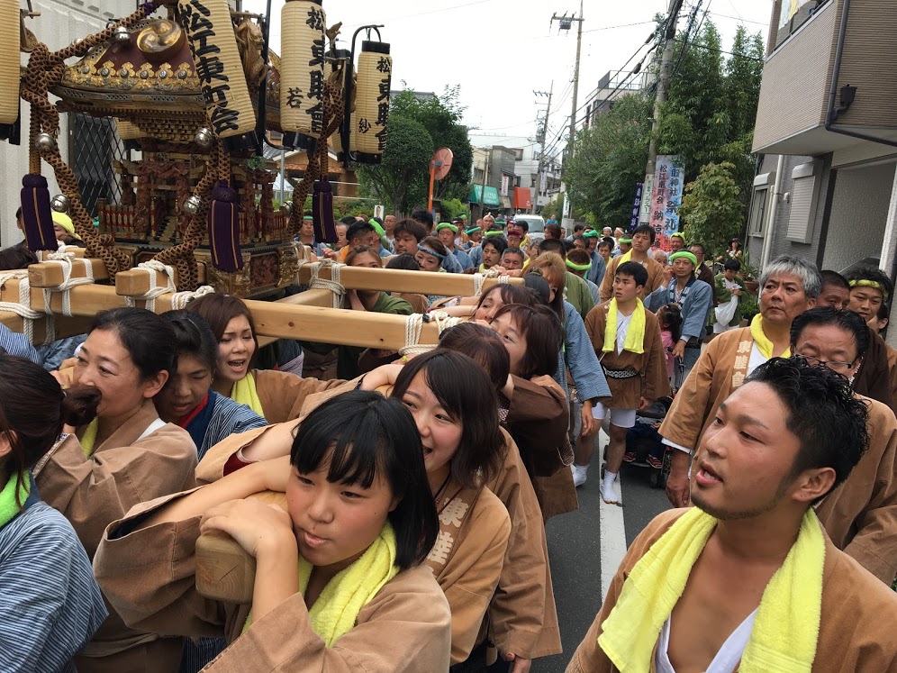 今年は我が松江東町会の本祭りです。